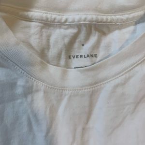 Everlane Cropped White T-Shirt - never worn!